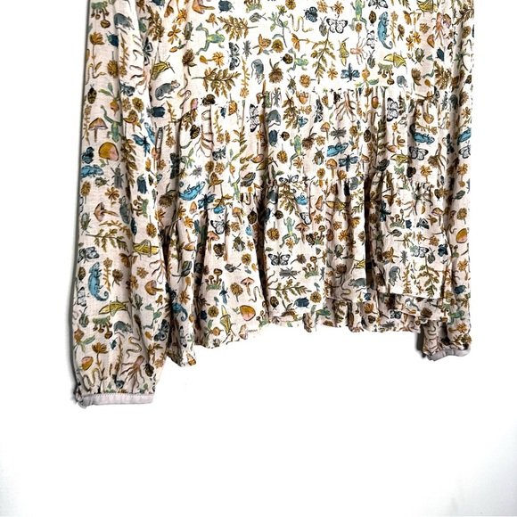 Kimchi Blue | Animals, Mushrooms and Plant Babydoll Top Size XS - Picture 3 of 10